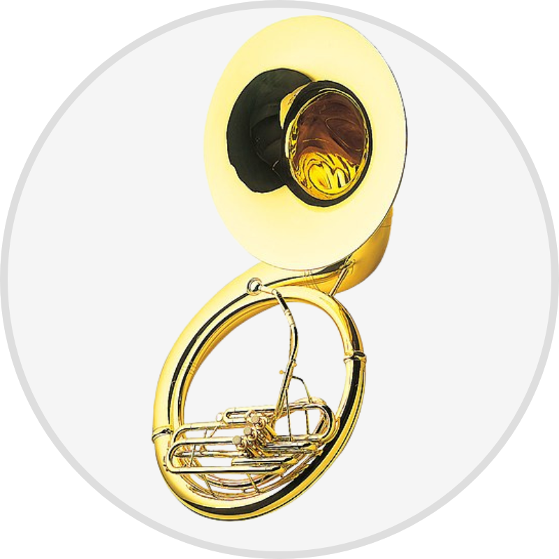 Sousaphones y Helicones