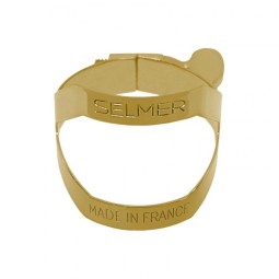 Abrazadera saxo alto Selmer vernie goldmessing