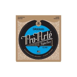 Juego cuerdas guitarra clásica D'Addario ProArté hard tension ej-46