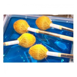 Baquetas vibráfono iñaki sebastian v6 (4 baquetas) staccatto amarilla