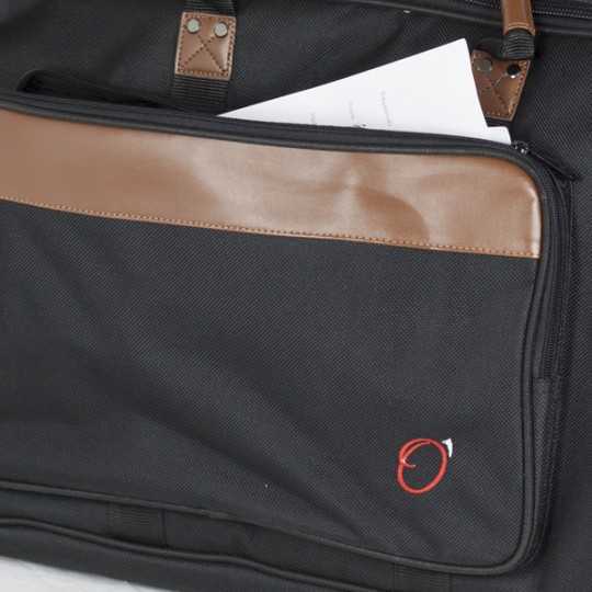 Funda bombardino Ortolá larco: 70.5cm campana 34cm detalles en marrón