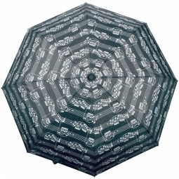 Paraguas música plegable con pentagramas