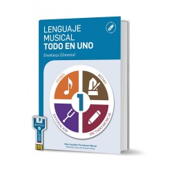 Lenguaje musical todo en uno 1º E. Elemental + usb - Perandones, Mª Agustina