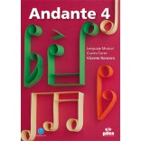 Andante lenguaje musical e. elementales 4 + cd - roncero, vicente