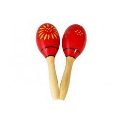 Maracas gonalca madera (2 unidades)