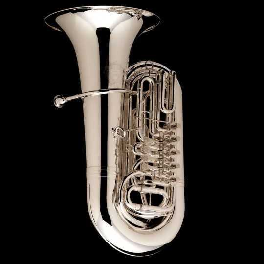 Tuba en Sib Wessex Luzern 5/4 plateada 5 cilindros TB575s