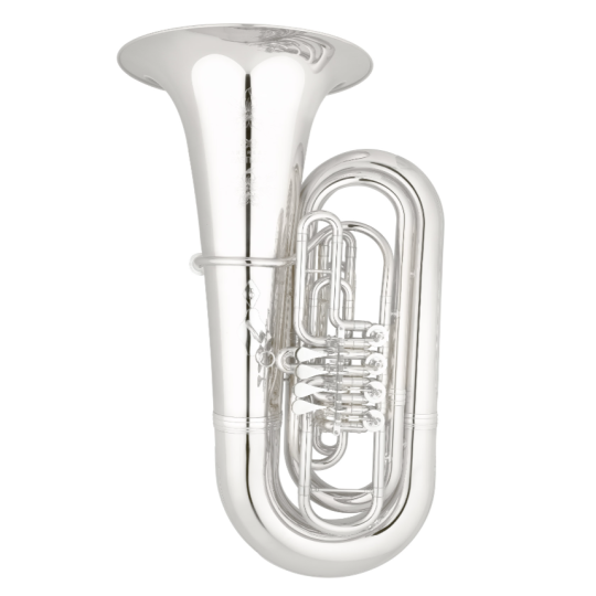 Tuba Eastman en sib ebb825gs 5/4 plateada 4 cilindros