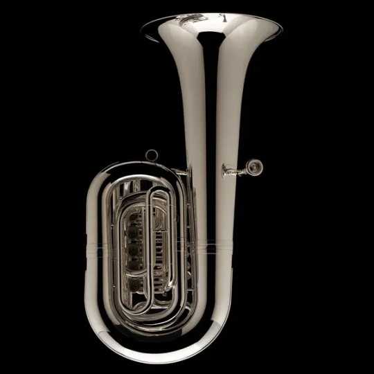 Tuba en Do Wessex Mahler plateada 5 cilindros TC470s
