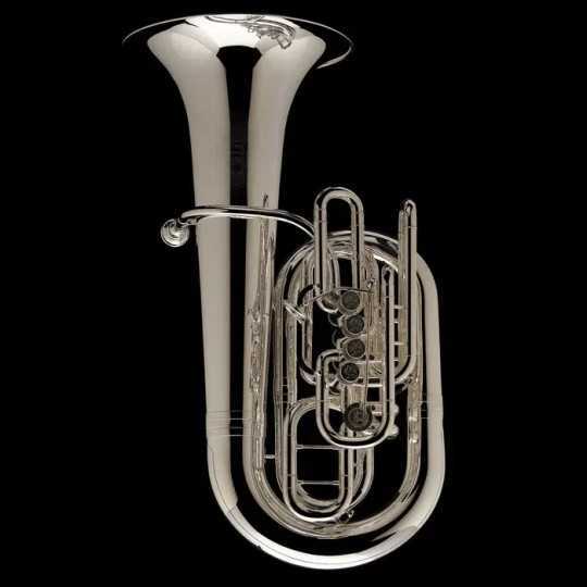 Tuba en Fa Wessex California Symphony plateada 4+1TF556HPs