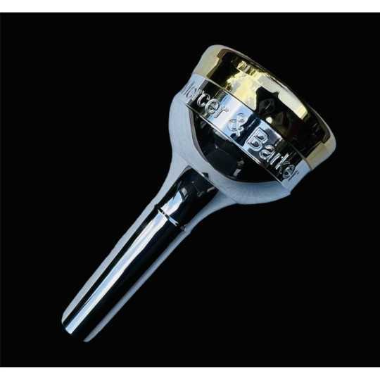 Boquilla tuba Mercer&Barker MBUZ 5 Lone Star aro oro