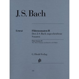 Sonatas para flauta II BWV.1020/31/33 Urtext - Bach J.S. (Verlag)
