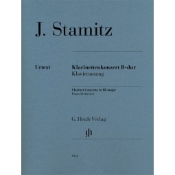 Concierto para clarinete en SibM Red.Piano Urtext - Stamitz, Johann (Verlag)