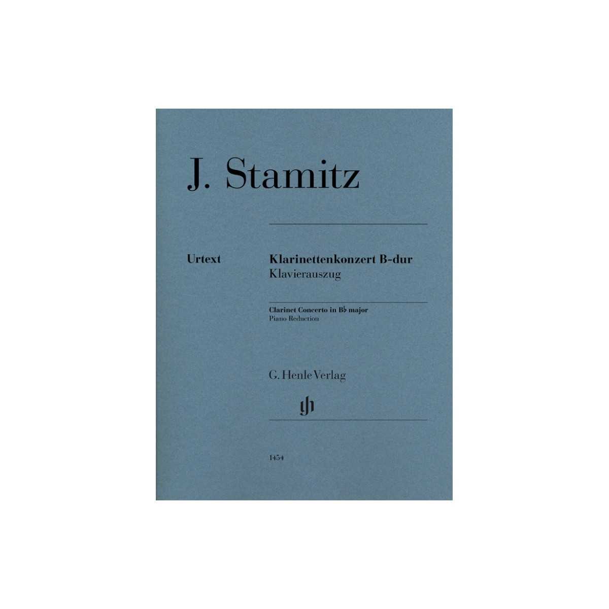 Concierto para clarinete en SibM Red.Piano Urtext - Stamitz, Johann (Verlag)