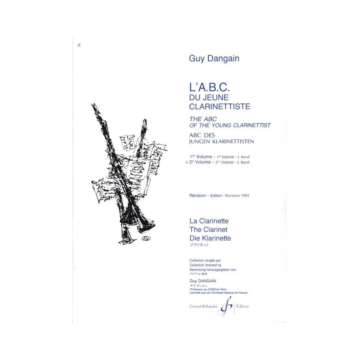 ABC Joven Clarinetista V.2 - Dangain, G