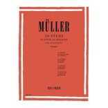 30 Estudios en todas las tonalidades para Clarinete - Müller/Giampieri (Ricordi)