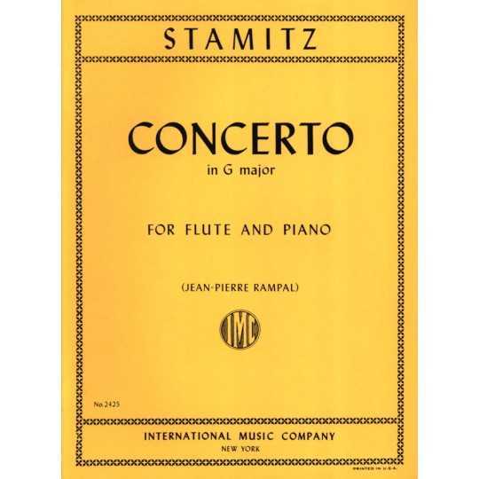Concierto en Sol Mayor para flauta y piano Op. 29 - Stamitz, Carl/Rampal