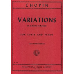 Variaciones sobre un tema de Rossini para flauta y piano - Chopin