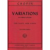 Variaciones sobre un tema de Rossini para flauta y piano - Chopin