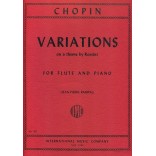 Variaciones sobre un tema de Rossini para flauta y piano - Chopin