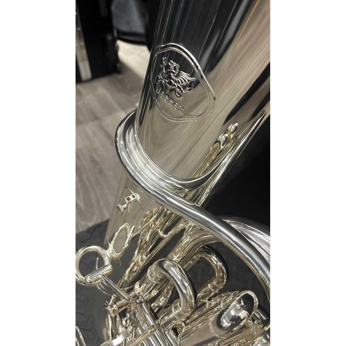 NUEVO Bombardino Sib Octavia Wessex ER700HP 4 + 1 cilindros plateado