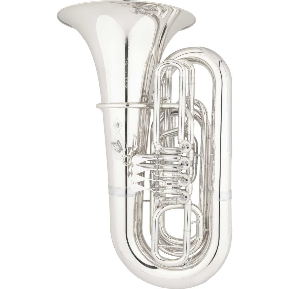 Tuba eastman en sib ebb624s plateada 4/4