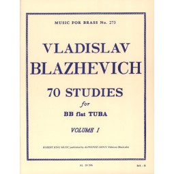 70 Estudios para tuba Vol. 1 - Blazhevich, Vladislav