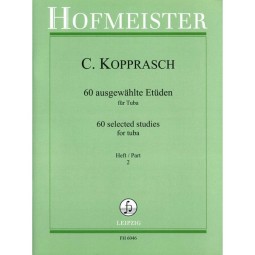 60 Estudios seleccionados para tuba Vol. 2 - Kopprasch