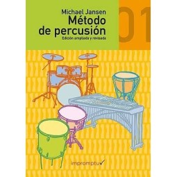 Método de percusión vol. 1 + CD - Michael Jansen
