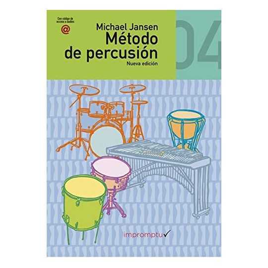 Método de percusión Vol. 4/Audio online - Michael Jansen