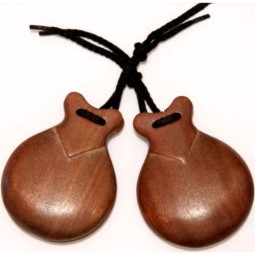 Castañuelas Semiprofesional pulida caoba Jale nº4