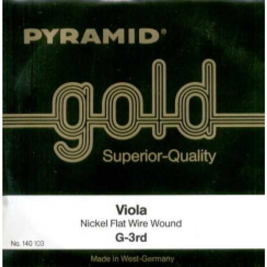 Cuerda Viola 3 Sol Pyramid Gold