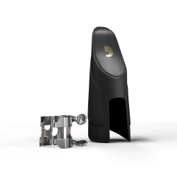 Abrazadera y boquillero clarinete D'Addario Hcl1S plateada