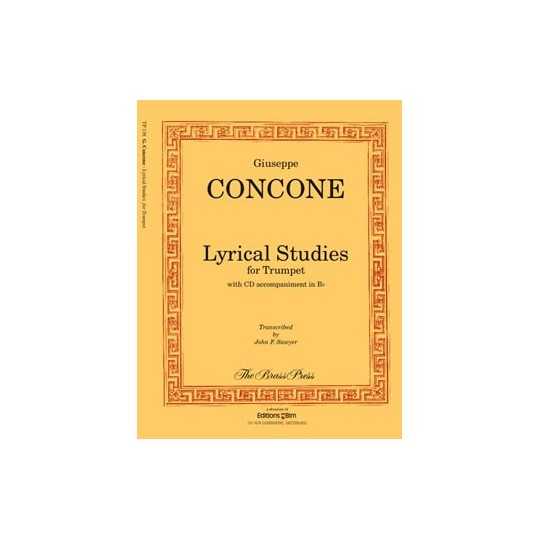 Estudios Líricos para trompeta - G. Concone
