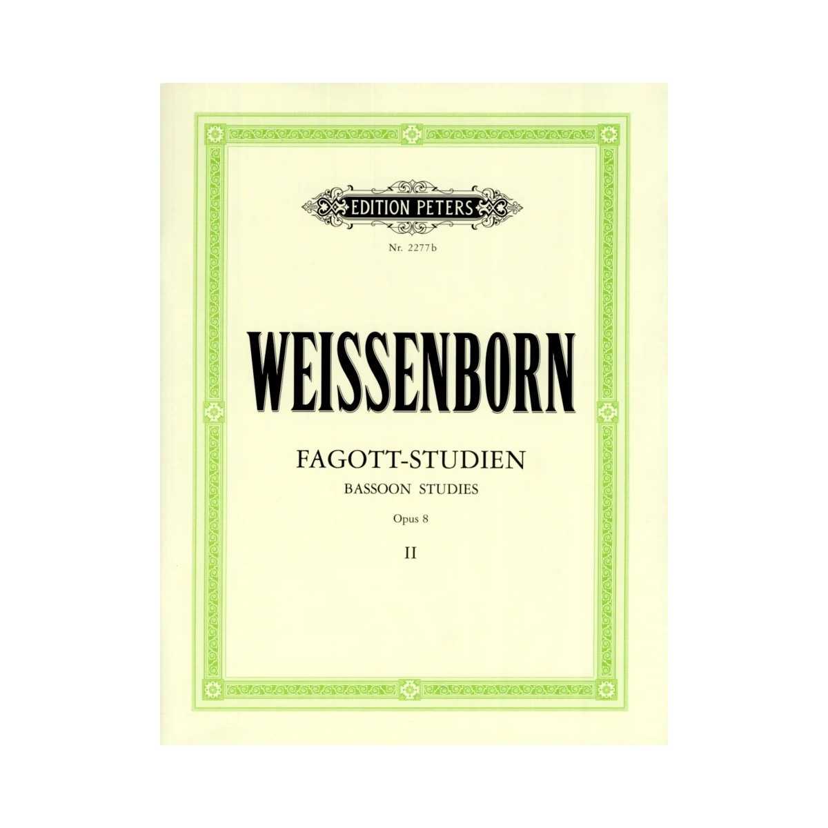 Weissenborn: Bassoon studies Op. 8 Vol. II