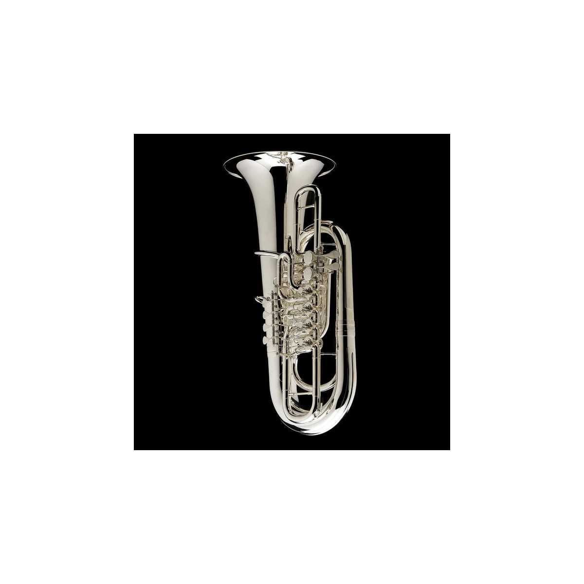 Tuba en Fa Wessex Linz lacada 6 cilindros PLATEADA TF436Ps