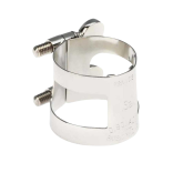 Abrazadera saxo alto Bonade invertida plata
