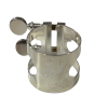 Abrazadera saxo alto Bonade plata