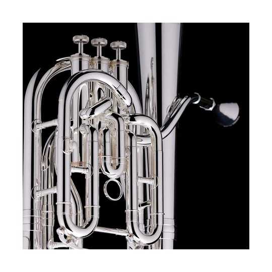 Barítono Sib compensado Wessex BR140S plateado