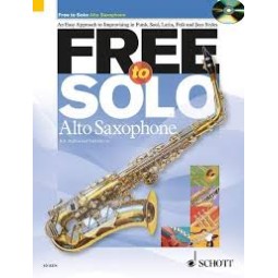 Free to solo alto saxofón + cd - Rob Hughes and Paul Harvey