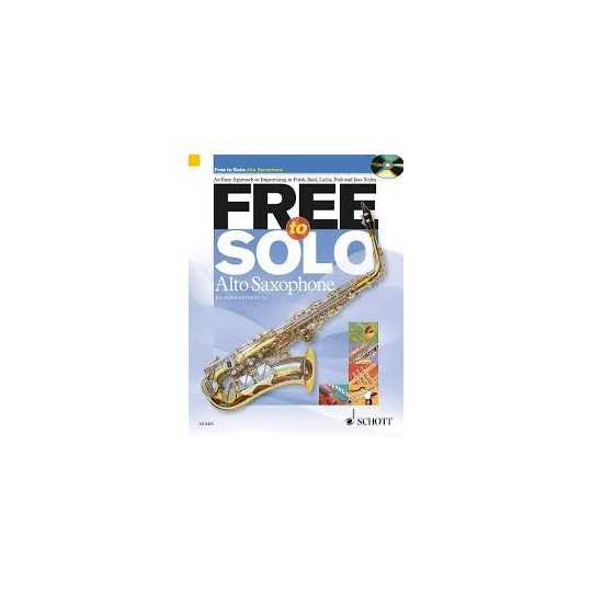 Free to solo alto saxofón + cd - Rob Hughes and Paul Harvey
