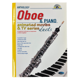 Anthology Oboe animated movies & Tv Series + Cd - Cappellari, Andrea