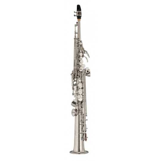 Saxo soprano Yamaha YSS-475S Plateado