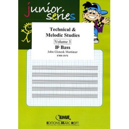 Technical melodic studies Bombardino 3 - Mortimer, John G. Clave Fa