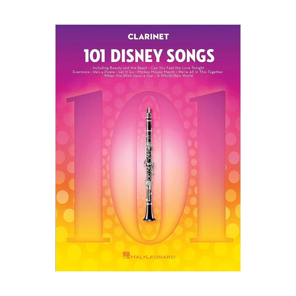 101 Disney songs para clarinete