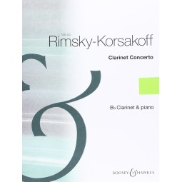Concierto para clarinete/Red. Piano - Rimsky Korsakoff (Boosey & Hawkes)