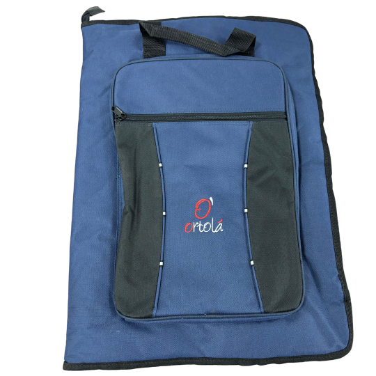 Baquetero funda baquetas extra grande Ortolá azul