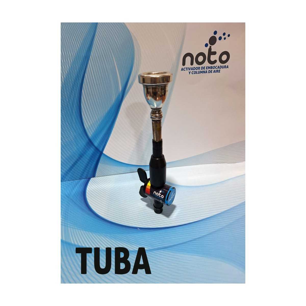 Activador de embocadura y columna de aire NOTO para tuba y bombardino