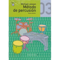Método de percusión Vol. 3/Audio online - Michael Jansen