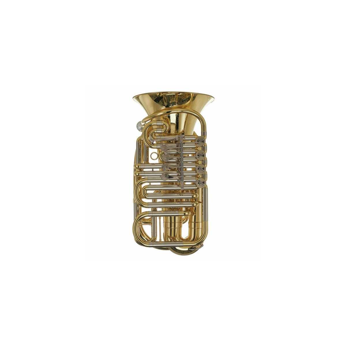 Travel Tuba en DO lacada ZO Little Dragon ZTU-C800