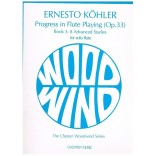 Progress in Flute Playing Vol. 3: 8 Advanced Studies Op. 33 de Köhler, Ernesto
